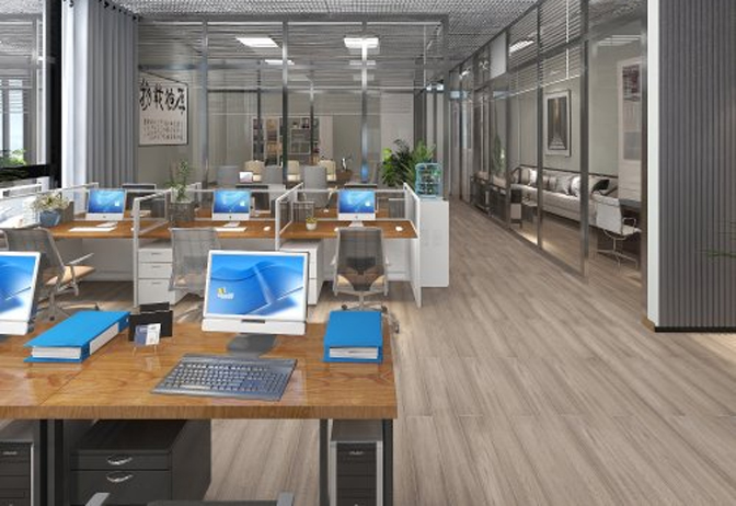 鄭州辦公室設(shè)計全景案例